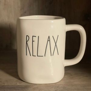 Rae Dunn RELAX mug